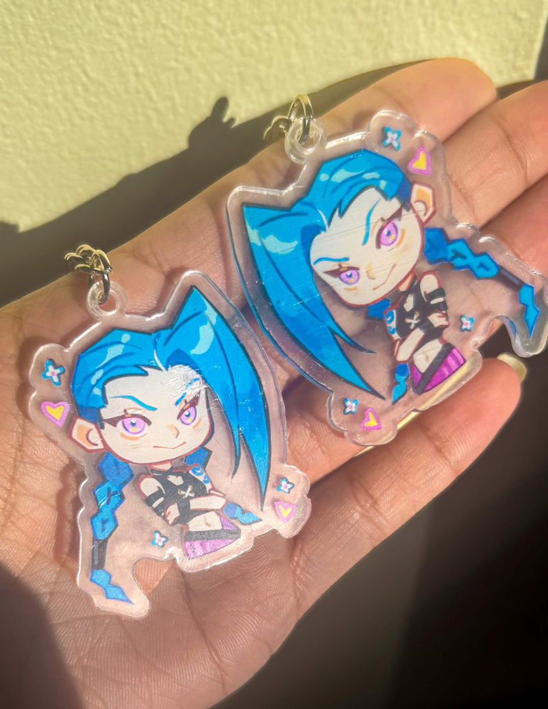 Jinx Acrylic Charm Keychain