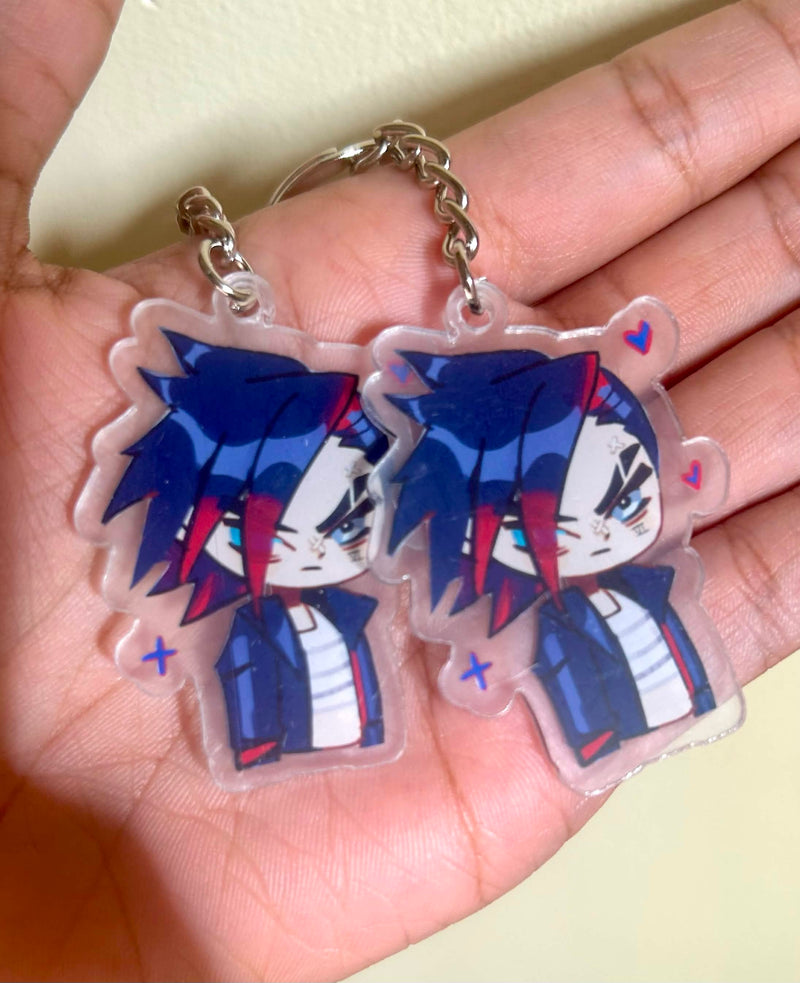 VI Acrylic Charm Keychain