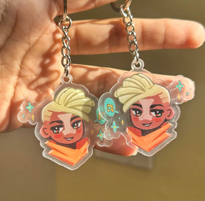 Ekko Acrylic Charm Keychain