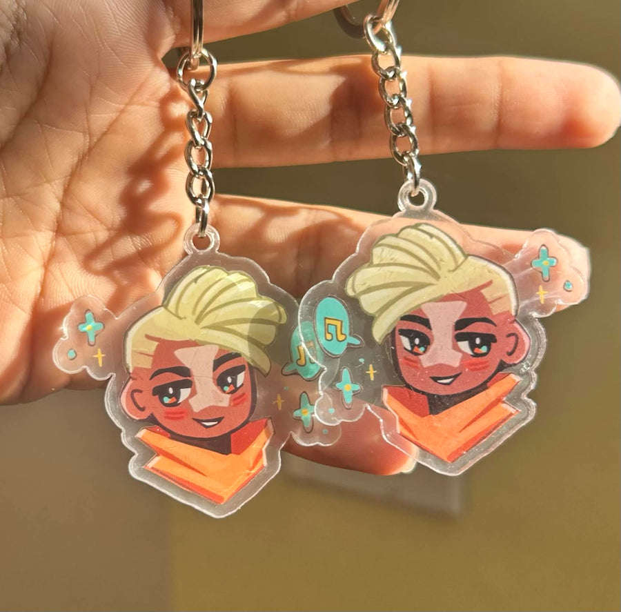 Ekko Acrylic Charm Keychain