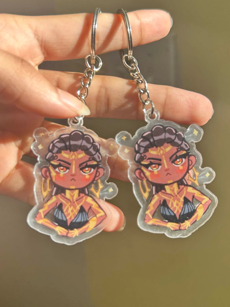 Mel Acrylic Charm Keychain – Season 2
