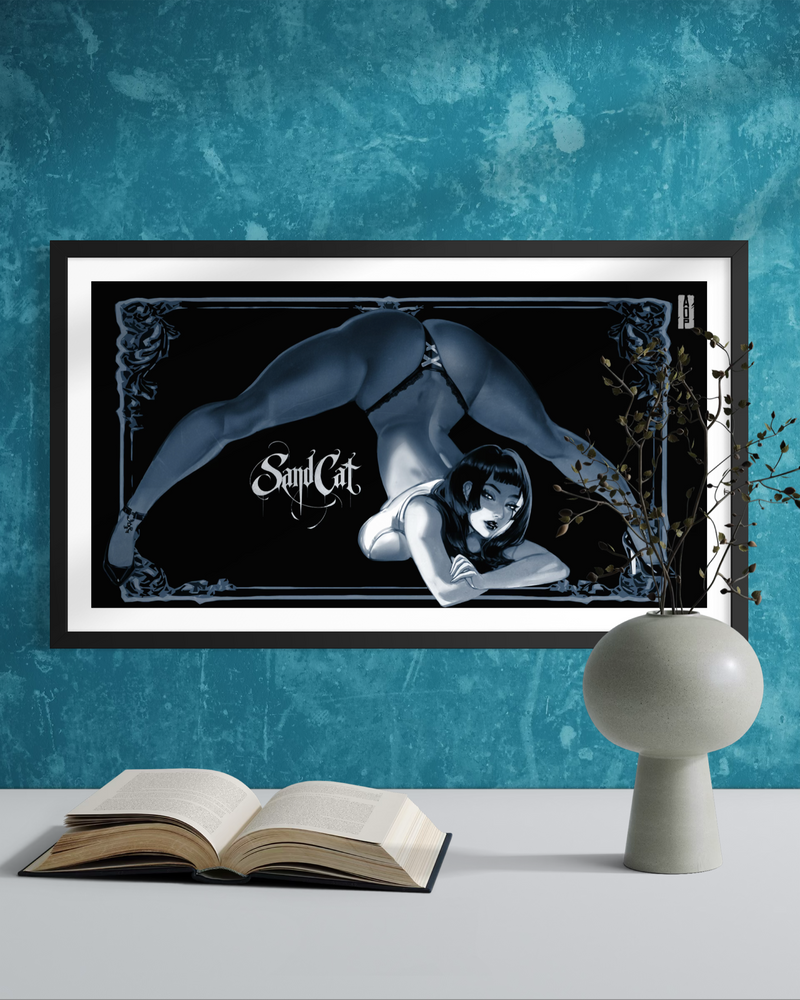 SANDCAT — Limited Edition Art Print