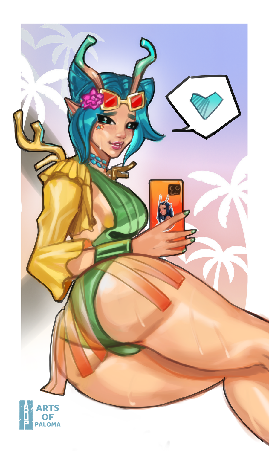 Summer Mantis Poster | Marvel Comic Art