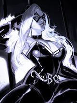 Black Cat Poster | Marvel Comic Art