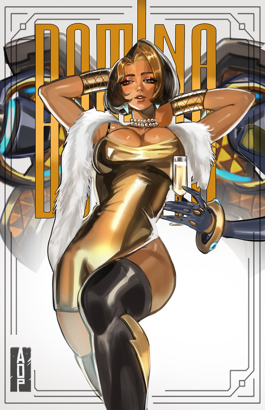 Domina Poster | Marvel Comic Art