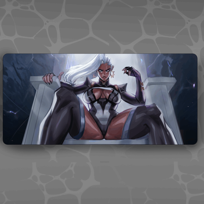 Goddess of Thunder Desk Mat